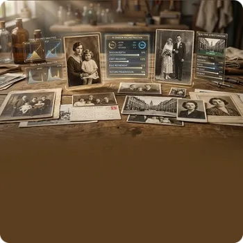 Shadow Editing for Vintage Photographs