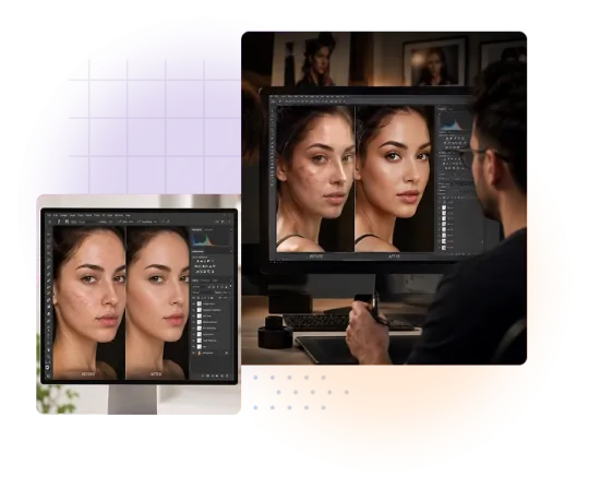 AI-Augmented Airbrushing Services Delivered with Expert Oversight