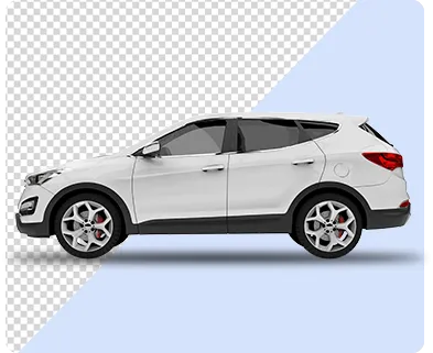 Clipping Paths for Automobiles