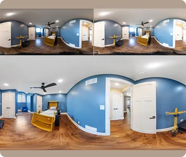 360-Degree Image Panorama Creation and Virtual Tours