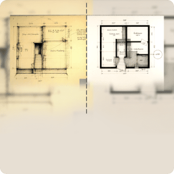 Sketch to Floor Plan Digitization