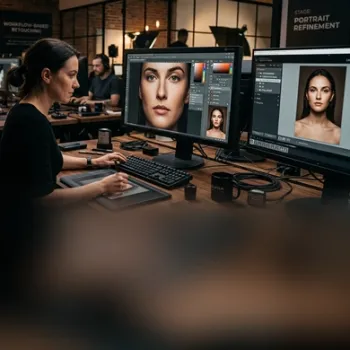 Workflow-Based Retouching for Photography Studios
